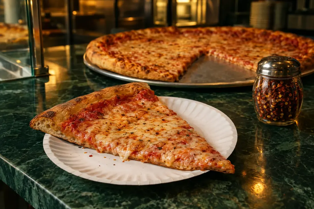 Illustrative image: Slices and whole pies a block from SoDough Square