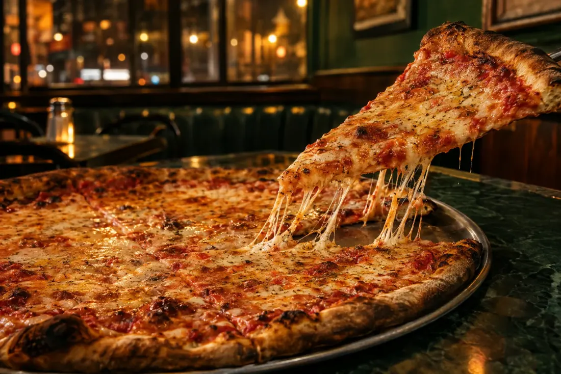 Illustrative image: Two-handed jumbo slices, craft beer and late hours
