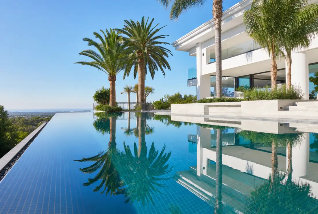 Illustrative image: High-end gunite pools; 2026 PSN Top 50